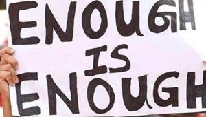 A tribal woman was allegedly gangraped by three men in a moving truck in Madhya Pradesh’s Bhopal late on Monday(AFP (Representative Image)) A tribal woman was allegedly gangraped by three men in a moving truck in Madhya Pradesh’s Bhopal late on Monday(AFP (Representative Image))