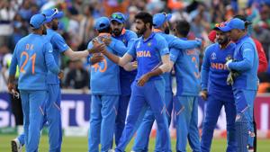Cricket World Cup: India beat Bangladesh to book semis berth(AFP) Cricket World Cup: India beat Bangladesh to book semis berth(AFP)