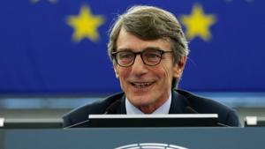 Sassoli succeeds fellow Italian Antonio Tajani, an Italian EPP Christian Democrat who stepped down on Wednesday.(REUTERS) Sassoli succeeds fellow Italian Antonio Tajani, an Italian EPP Christian Democrat who stepped down on Wednesday.(REUTERS)
