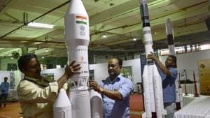 The Indian Space Research Organisation has signed a contract with a Russian company for selection support, medical examination and space training of Indian astronauts for the country’s proposed maiden manned space mission ‘Gaganyaan’. (Photo by Ravindra Joshi/HT PHOTO) The Indian Space Research Organisation has signed a contract with a Russian company for selection support, medical examination and space training of Indian astronauts for the country’s proposed maiden manned space mission ‘Gaganyaan’. (Photo by Ravindra Joshi/HT PHOTO)