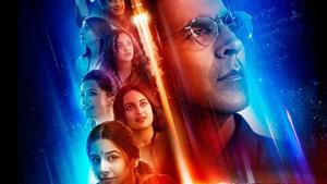 Akshay Kumar and his co-stars Vidya Balan, Taapsee Pannu, and Kirti Kulhari in the Mission Mangal poster. Akshay Kumar and his co-stars Vidya Balan, Taapsee Pannu, and Kirti Kulhari in the Mission Mangal poster.
