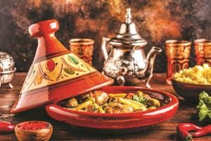 Tagine, a Moroccan dish named after the earthen tagine pot(Shutterstock)