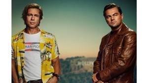 Brad Pitt and Leonardo DiCaprio in a still from Once Upon A Time in Hollywood. Brad Pitt and Leonardo DiCaprio in a still from Once Upon A Time in Hollywood.