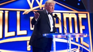 US President Donald Trump could make his comeback to the WWE.(WWE)