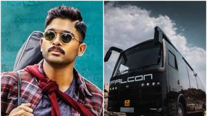 Allu Arjun is currently working on his new film with director Trivikram.(Twitter) Allu Arjun is currently working on his new film with director Trivikram.(Twitter)