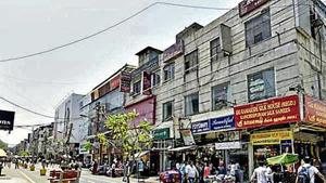 The north civic body has already made the 1.7-km stretch pedestrian-only.(HT archive) The north civic body has already made the 1.7-km stretch pedestrian-only.(HT archive)