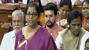 Budget 2019 proposes that if a person fails to intimate the Aadhaar number, the PAN allotted to such person shall be made inoperative.(ANI Twitter) Budget 2019 proposes that if a person fails to intimate the Aadhaar number, the PAN allotted to such person shall be made inoperative.(ANI Twitter)