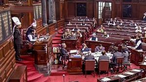 The bypolls on the two seats from Gujarat were necessitated after sitting Rajya Sabha BJP MPs, Amit Shah and Smriti Irani, resigned after their election to the Lok Sabha in May.(PTI File) The bypolls on the two seats from Gujarat were necessitated after sitting Rajya Sabha BJP MPs, Amit Shah and Smriti Irani, resigned after their election to the Lok Sabha in May.(PTI File)