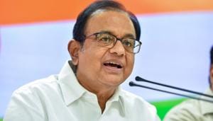 P Chidambaram criticised the Centre over the “house arrests” of several leaders in Jammu and Kashmir.(PTI Photo) P Chidambaram criticised the Centre over the “house arrests” of several leaders in Jammu and Kashmir.(PTI Photo)