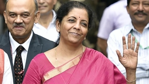 In her maiden budget speech on Friday, finance minister Nirmala Sitharaman had extended entrepreneurial support programmes for SC-ST under the Stand Up India scheme, and flagged that providing dignity to manual scavengers was an aim of the government.(HT Photo) In her maiden budget speech on Friday, finance minister Nirmala Sitharaman had extended entrepreneurial support programmes for SC-ST under the Stand Up India scheme, and flagged that providing dignity to manual scavengers was an aim of the government.(HT Photo)