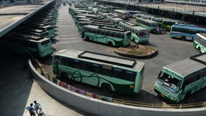 This bus controversy comes just as the one regarding a proposal by the National Council for Education Research and Training (NCERT) to make Hindi a compulsory language in schools was abating.(HT Photo) This bus controversy comes just as the one regarding a proposal by the National Council for Education Research and Training (NCERT) to make Hindi a compulsory language in schools was abating.(HT Photo)