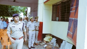The police were searching for Chandwa even as five jail officials were suspended for negligence over the jailbreak. (Photo @etawahpolice) The police were searching for Chandwa even as five jail officials were suspended for negligence over the jailbreak. (Photo @etawahpolice)