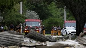 Rescue sources are seen in an affected area after an explosion at The Fountains shopping center in Plantation, Florida, U.S. July 6, 2019. REUTERS/Marco Bello(REUTERS) Rescue sources are seen in an affected area after an explosion at The Fountains shopping center in Plantation, Florida, U.S. July 6, 2019. REUTERS/Marco Bello(REUTERS)