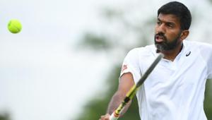 India's Rohan Bopanna(AFP) India's Rohan Bopanna(AFP)
