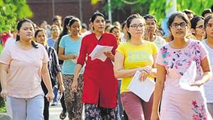 The court issued the notices on petitions by the Samata Andolan Samiti and five students, who appeared for the NEET examination.(HT Photo) The court issued the notices on petitions by the Samata Andolan Samiti and five students, who appeared for the NEET examination.(HT Photo)