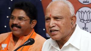 Yeddyurappa is eyeing another stint in power as chief minister HD Kumaraswamy’s government teeters on the brink.(ANI) Yeddyurappa is eyeing another stint in power as chief minister HD Kumaraswamy’s government teeters on the brink.(ANI)