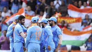 India vs New Zealand, semi-final World Cup 2019: File image of Indian team(AP) India vs New Zealand, semi-final World Cup 2019: File image of Indian team(AP)