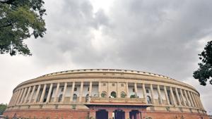 Rajya Sabha adjourned till noon following TMC protest.(HT Photo)