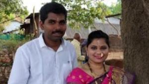 The missing couple has been identified as Aditya Amre, 30, and Sarika Amre, 28. at Panvel in Navi Mumbai, India, on Tuesday, July 9, 2019.(HT Photo) The missing couple has been identified as Aditya Amre, 30, and Sarika Amre, 28. at Panvel in Navi Mumbai, India, on Tuesday, July 9, 2019.(HT Photo)