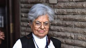 Supreme Court lawyer Indira Jaisingh in New Delhi on Thursday(Sanchit Khanna/ HT photo) Supreme Court lawyer Indira Jaisingh in New Delhi on Thursday(Sanchit Khanna/ HT photo)