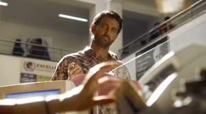 Super 30 movie review: Hrithik Roshan’s problematic brown face-paint is inconsistent to the point of distraction.