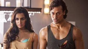 Tiger Shroff and Shraddha Kapoor in a still from Baaghi. Tiger Shroff and Shraddha Kapoor in a still from Baaghi.