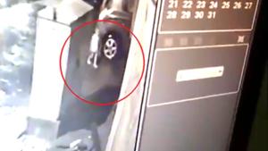 A CCTV footage shows Divyanshu Singh near the drain and then walking beyond an electrical enclosure box before falling inside.(Screengrab/ANI Twitter) A CCTV footage shows Divyanshu Singh near the drain and then walking beyond an electrical enclosure box before falling inside.(Screengrab/ANI Twitter)