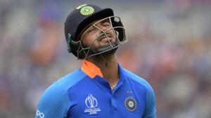 India's Rishabh Pant(AFP) India's Rishabh Pant(AFP)