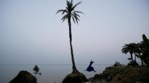 Ghoramara Island, part of the Sundarbans delta on the Bay of Bengal(REUTERS FILE) Ghoramara Island, part of the Sundarbans delta on the Bay of Bengal(REUTERS FILE)