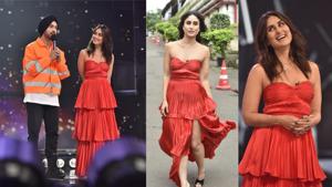 Kareena Kapoor on sets of Dance India Dance.(Varinder Chawla) Kareena Kapoor on sets of Dance India Dance.(Varinder Chawla)