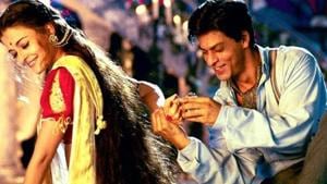 Aishwarya Rai and Shah Rukh Khan in a still from Sanjay Leela Bhansali’s Devdas. Aishwarya Rai and Shah Rukh Khan in a still from Sanjay Leela Bhansali’s Devdas.