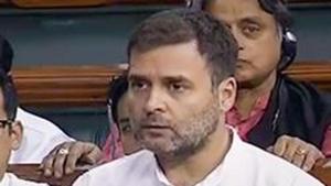 Rahul Gandhi said he was happy the BJP and RSS gave him a platform to take his ideological battle to the public.(PTI) Rahul Gandhi said he was happy the BJP and RSS gave him a platform to take his ideological battle to the public.(PTI)