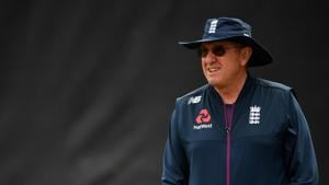 England's head coach Trevor Bayliss attends a training session at Edgbaston in Birmingham, central England on July 10, 2019, ahead of their 2019 Cricket World Cup semi-final match against Australia. (Photo by Paul ELLIS / AFP)(AFP) England's head coach Trevor Bayliss attends a training session at Edgbaston in Birmingham, central England on July 10, 2019, ahead of their 2019 Cricket World Cup semi-final match against Australia. (Photo by Paul ELLIS / AFP)(AFP)