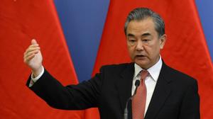 China’s top diplomat Wang Yi warned the United States on Friday that it should “not play with fire” on the question of Taiwan, expressing anger about a planned U.S. arms sale.(AP Photo) China’s top diplomat Wang Yi warned the United States on Friday that it should “not play with fire” on the question of Taiwan, expressing anger about a planned U.S. arms sale.(AP Photo)
