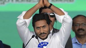 Jaganmohan Reddy’s comments in the House lead to heated exchanges during a discussion on drought situation in the state.(PTI Photo) Jaganmohan Reddy’s comments in the House lead to heated exchanges during a discussion on drought situation in the state.(PTI Photo)