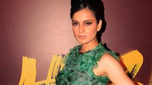 Kangana Ranaut poses during the song launch event for her film Judgementall Hai Kya. Kangana Ranaut poses during the song launch event for her film Judgementall Hai Kya.