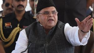 The Governor said the locations for Pandit community boroughs had been identified and “we are working on those places.” (Photo by Waseem Andrabi/ Hindustan Times) The Governor said the locations for Pandit community boroughs had been identified and “we are working on those places.” (Photo by Waseem Andrabi/ Hindustan Times)