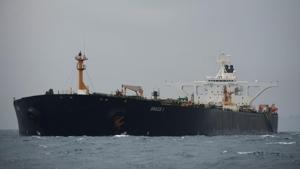 Supertanker Grace 1 off the coast of Gibraltar.(AFP File Photo) Supertanker Grace 1 off the coast of Gibraltar.(AFP File Photo)