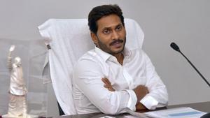 Andhra Pradesh chief minister YS Jagan Mohan Reddy has alleged that the previous government had purchased solar and wind power at exorbitant rates from select companies, compared to the cheaper rates quoted by others in competitive bidding.(PTI PHOTO.) Andhra Pradesh chief minister YS Jagan Mohan Reddy has alleged that the previous government had purchased solar and wind power at exorbitant rates from select companies, compared to the cheaper rates quoted by others in competitive bidding.(PTI PHOTO.)