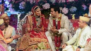 Shloka, who married Akash Ambani in a grand wedding on March 9, celebrated her first birthday (on June 11) as an Ambani(Instagram) Shloka, who married Akash Ambani in a grand wedding on March 9, celebrated her first birthday (on June 11) as an Ambani(Instagram)
