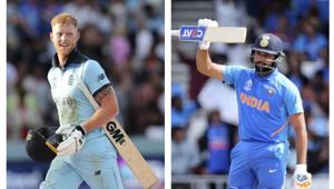 Rohit Sharma and Ben Stokes were at their best during the 2019 ICC World Cup.(AP) Rohit Sharma and Ben Stokes were at their best during the 2019 ICC World Cup.(AP)