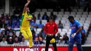 Mitchell Starc and Rohit Sharma make it(AFP) Mitchell Starc and Rohit Sharma make it(AFP)