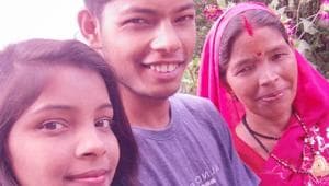 Kamal Ghotri and his family(HT) Kamal Ghotri and his family(HT)