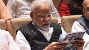 Modi’s sharp reminder on Tuesday was not the first time he has highlighted the problem of MPs skipping sittings.(PTI photo) Modi’s sharp reminder on Tuesday was not the first time he has highlighted the problem of MPs skipping sittings.(PTI photo)
