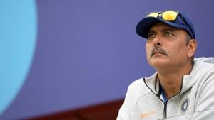 India's head coach Ravi Shastri.(AFP) India's head coach Ravi Shastri.(AFP)