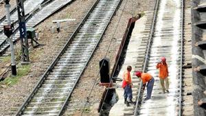 A new 122-km orbital rail project connecting Palwal to Sonepat by circumventing the national capital was approved by the Haryana cabinet on Tuesday.(AFP File Photo) A new 122-km orbital rail project connecting Palwal to Sonepat by circumventing the national capital was approved by the Haryana cabinet on Tuesday.(AFP File Photo)