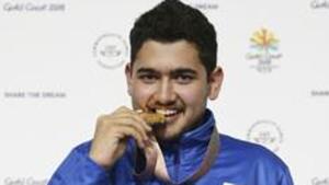 A file photo of Anish Bhanwala.(AP) A file photo of Anish Bhanwala.(AP)