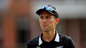 FILE PHOTO: New Zealand's Trent Boult, shown in a file photo, is one of a small number of players to return home after they lost the World Cup final to England. Action Images via Reuters/Andrew Boyers/File Photo(Action Images via Reuters) FILE PHOTO: New Zealand's Trent Boult, shown in a file photo, is one of a small number of players to return home after they lost the World Cup final to England. Action Images via Reuters/Andrew Boyers/File Photo(Action Images via Reuters)