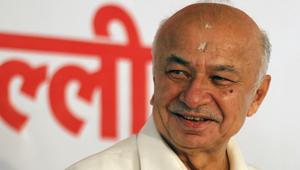Former Union Home Minister and senior Congressman Sushilkumar Shinde remained tight-lipped on the question of his possible anointment as Congress president.(Hindustan Times) Former Union Home Minister and senior Congressman Sushilkumar Shinde remained tight-lipped on the question of his possible anointment as Congress president.(Hindustan Times)