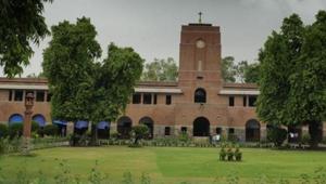 A View of St.Stephen's College at Delhi University(Hindustan Times) A View of St.Stephen's College at Delhi University(Hindustan Times)